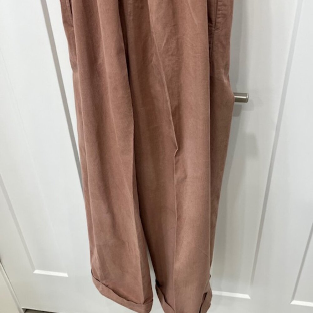 American Eagle corduroy jumpsuit, blush color, size M, gently used - Picture 11 of 16